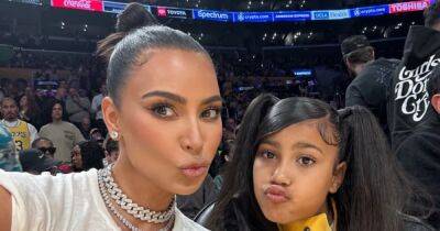 Kim Kardashian Brings Daughter North to Support Tristan Thompson at the Los Angeles Lakers Game: See Photos - www.usmagazine.com - Los Angeles - Los Angeles - Chicago - Canada