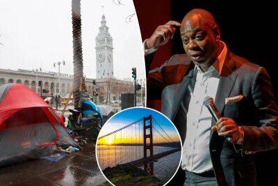 Dave Chapelle slams San Francisco during surprise comedy show: report - nypost.com - USA - California - San Francisco - city San Francisco