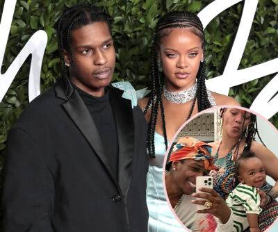 Rihanna & A$AP Rocky Celebrate Their Son RZA’s First Birthday With New Family Photos! - perezhilton.com