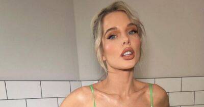 Helen Flanagan sparks comments with unusual 'kitchen wear' as she slips into silky lingerie - www.manchestereveningnews.co.uk - Manchester - county Webster - South Africa
