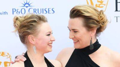 Kate Winslet and Mia Threapleton Do Mother-Daughter Style on the Red Carpet - www.glamour.com