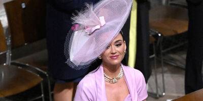Katy Perry Responds To Viral Coronation Moment When She Couldn't Find A Seat - www.justjared.com