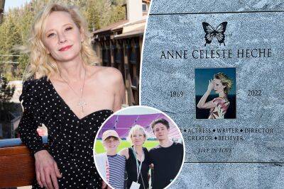 Anne Heche laid to rest at Hollywood Forever Cemetery on Mother’s Day - nypost.com - county Davie - county Marion