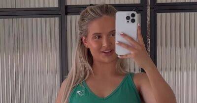 Molly-Mae Hague shows off toned stomach in colourful gym kits as she poses in Spain - www.ok.co.uk - Spain - France - Dubai - Hague