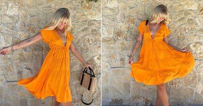 Tangerine Dream! This Sunny Dress Is Up to 59% Off Right Now - www.usmagazine.com
