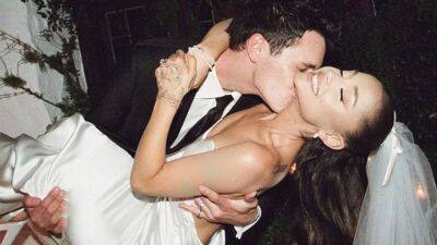 Ariana Grande Shares Rare Tribute to Husband Dalton Gomez on 2nd Wedding Anniversary - www.etonline.com - California