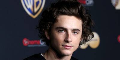 Timothee Chalamet Reveals the Reason Why He Signed On for 'Wonka' - www.justjared.com