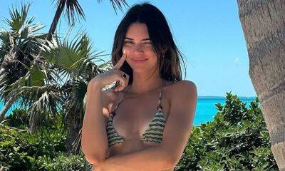 Kendall Jenner turns up the heat in micro bikini during tropical getaway - us.hola.com - Puerto Rico - county Storey