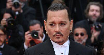 Johnny Depp Gets Emotional After 7-Minute Standing Ovation at Cannes in His 1st Public Appearance Since Amber Heard Legal Battle - www.usmagazine.com - France - Washington - Kentucky