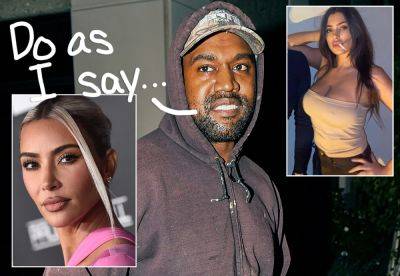 Kanye West's 'Wife' Goes Nude For Yeezy -- After He Blasted Kim Kardashian For Wearing Revealing Clothes! - perezhilton.com - Chicago