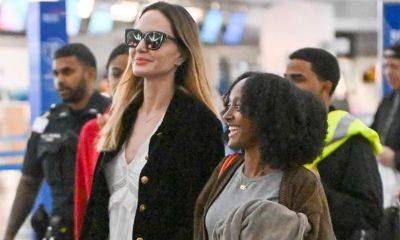 Angelina Jolie and Zahara hold hands in New York - us.hola.com - New York - Ethiopia - county Angelina