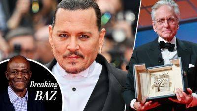 Breaking Baz: Johnny Depp & Michael Douglas In Cannes – Compare And Contrast The Celebrity And The Star; Steve McQueen’s Powerful Doc; Helen Mirren Goes Blue - deadline.com - Britain - county Douglas