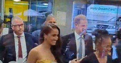 Harry and Meghan arrive at New York event before ‘near catastrophic’ car chase - www.msn.com - New York - New York - Texas - Hawaii - Japan - Croatia