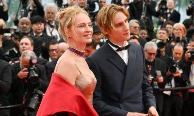 Levon Hawke, Uma Thurman and Ethan Hawke’s son, walks Cannes red carpet - us.hola.com