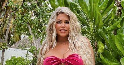 Bianca Gascoigne unveils toned post-baby body in bikini three months after birth - www.ok.co.uk - county Crosby - county Dawson - Maldives