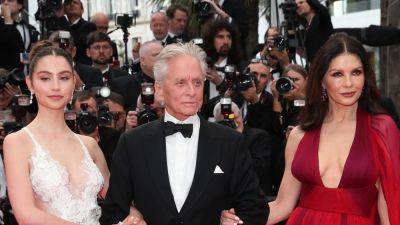Michael Douglas and Catherine Zeta-Jones's Daughter Carys Made Her Cannes Red Carpet Debut - www.glamour.com - Rome - county Douglas - county Barry