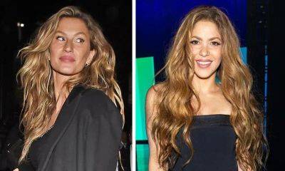 Shakira and Gisele Bündchen are hanging out! The single ladies grab dinner in Miami - us.hola.com - Brazil - Miami - Japan - Colombia