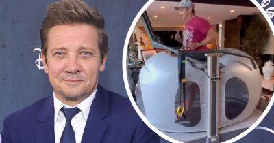 Jeremy Renner shares clip of himself jogging amid recovery journey - www.msn.com