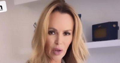 Amanda Holden risks flashing incident as she sports cheeky minidress after career boost - www.manchestereveningnews.co.uk - Britain - Italy - Manchester