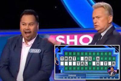 ‘Wheel of Fortune’ fans furious at Pat Sajak for ‘impossible’ bonus puzzle - nypost.com