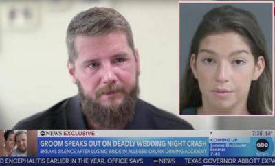 Groom Reveals Last Words From Wife Before She Was Killed By Alleged Drunk Driver On Their Wedding Night - perezhilton.com - South Carolina - state Idaho