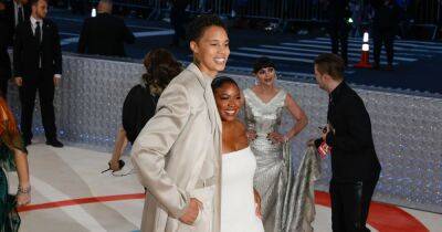 Brittney Griner and Wife Cherelle Griner Shine in Custom Calvin Klein at the Met Gala: Photos - www.usmagazine.com - New York - Texas - Russia - city Moscow, Russia