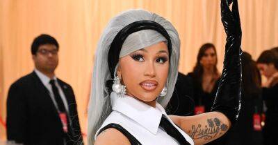 Cardi B Is a Gothic Bouquet With Silver Hair at 2023 Met Gala: Photos - www.usmagazine.com - Beyond