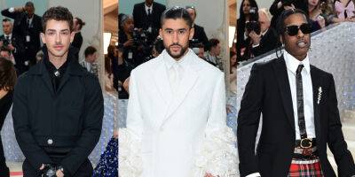The 12 Best Dressed Men at Met Gala 2023, Ranked in Order! (#1 Exposed Some Skin on the Red Carpet!) - www.justjared.com - New York