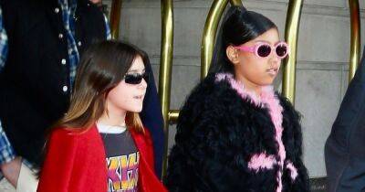 The new generation of Kardashians! Penelope Disick and North West carry $3k designer bag - www.ok.co.uk - New York