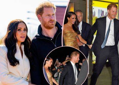 Prince Harry & Meghan Markle Chose To Walk In Front Of Paparazzi Before ‘Near-Catastrophic Car Chase’?! - perezhilton.com - New York - city Sanchez