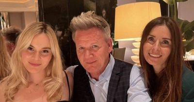 Gordon Ramsay poses with 'beautiful' wife and daughter as they lunch at his restaurant - www.ok.co.uk - London