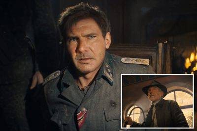 Harrison Ford defends de-aging in new ‘Indiana Jones’ movie: ‘That’s what I looked like!’ - nypost.com - Indiana - county Harrison - county Ford