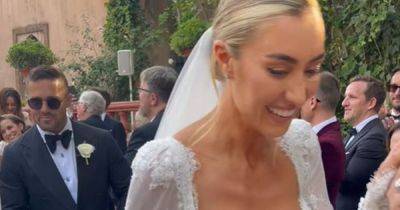 Spencer Matthews carries Sophie Habboo's veil at Spanish wedding after drama - www.ok.co.uk - Spain - Chelsea