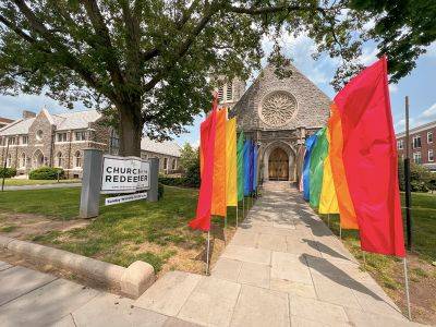 Church Sign Broken After Rainbow Banners Erected on its Lawn - www.metroweekly.com - New Jersey