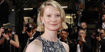 Mia Wasikowska Returns To The Red Carpet For 'Club Zero' Premiere at Cannes - www.justjared.com - France