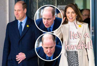 Princess Catherine Has To Treat Prince William 'Like A Fourth Child' Because He's 'Prone To Tantrums'?! OOF! - perezhilton.com