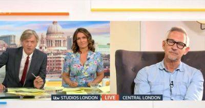 Good Morning Britain viewers say 'poor Gary Lineker' as Richard Madeley's 'awkward' grilling slammed - www.manchestereveningnews.co.uk - Britain - Manchester - Germany