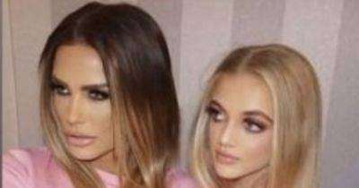 Katie Price's daughter Princess wishes 'beautiful' mum happy birthday as they twin in pic - www.ok.co.uk