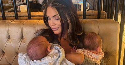 Amy Childs's baby 'nearly died' during 'traumatic' twin birth - www.ok.co.uk