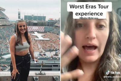 I paid $450 to see Taylor Swift’s ‘Eras’ tour — only to be puked on and ignored - nypost.com - Taylor - state Massachusets - county Swift - Boston - North Carolina - city Santora