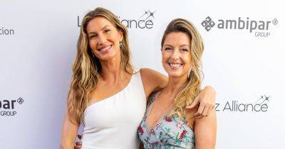 Gisele Bundchen Poses With Twin Sister Patricia in Rare Red Carpet Appearance: Photos - www.usmagazine.com - Brazil - Miami