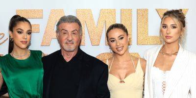 Sylvester Stallone Writes His Daughters' Breakup Texts - www.justjared.com