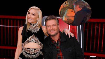 Gwen Stefani Kisses Blake Shelton as They Dance the Night Away at 'The Voice' Wrap Party Surprise (Exclusive) - www.etonline.com - California