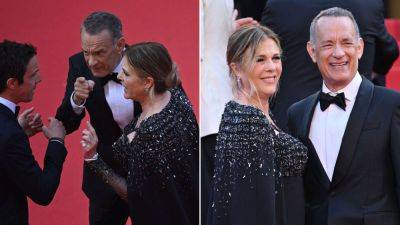 Tom Hanks' wife Rita Wilson explains seemingly angry moment at Cannes, reveals the truth behind photos - www.foxnews.com - New York - city Asteroid