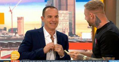 Martin Lewis seen unbuttoning shirt on Good Morning Britain in 'first' as he explains it's 'for a good cause' - www.manchestereveningnews.co.uk - Britain - Manchester