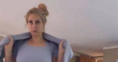 Stacey Solomon admits to feeling 'so anxious' as she sends message to fans before 'cracking up' at how she looks in the morning - www.manchestereveningnews.co.uk - Manchester