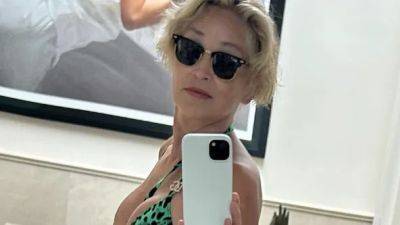 Sharon Stone Posted a Bikini Selfie, and You Know What That Means - www.glamour.com - county Stone - county Monroe