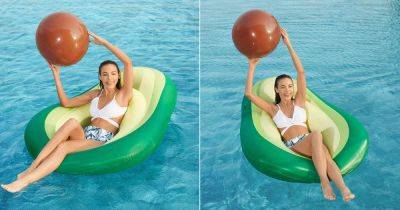 39% Off! Kick Back and Relax in This IG-Worthy Avocado Pool Float - www.usmagazine.com