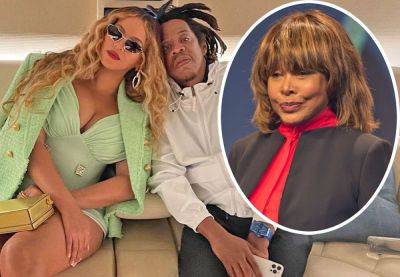 Tina Turner Fans BLAST Beyoncé & Jay-Z For Making A 'Mockery' Of Singer's Domestic Abuse In Drunk In Love - perezhilton.com - Britain - New York - USA - county Love