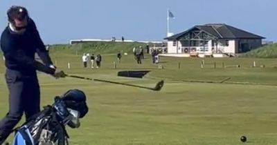 Harry Styles spotted golfing at St Andrew's Old Course ahead of Edinburgh shows - www.dailyrecord.co.uk - Scotland